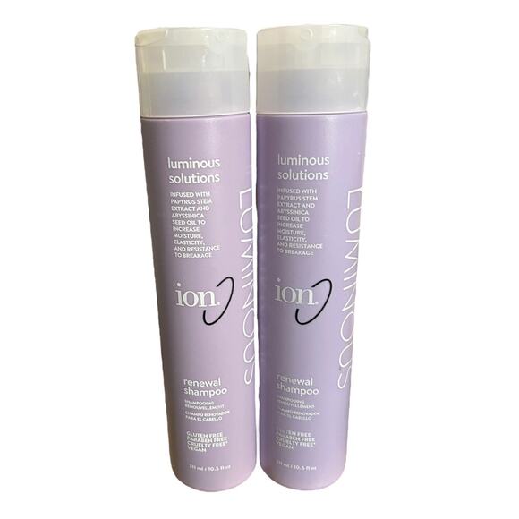 Ion Luminous 2X-Renewal Shampoo 10.5 Oz NEW Bundle 10oz Papyrus Strength - Picture 1 of 2